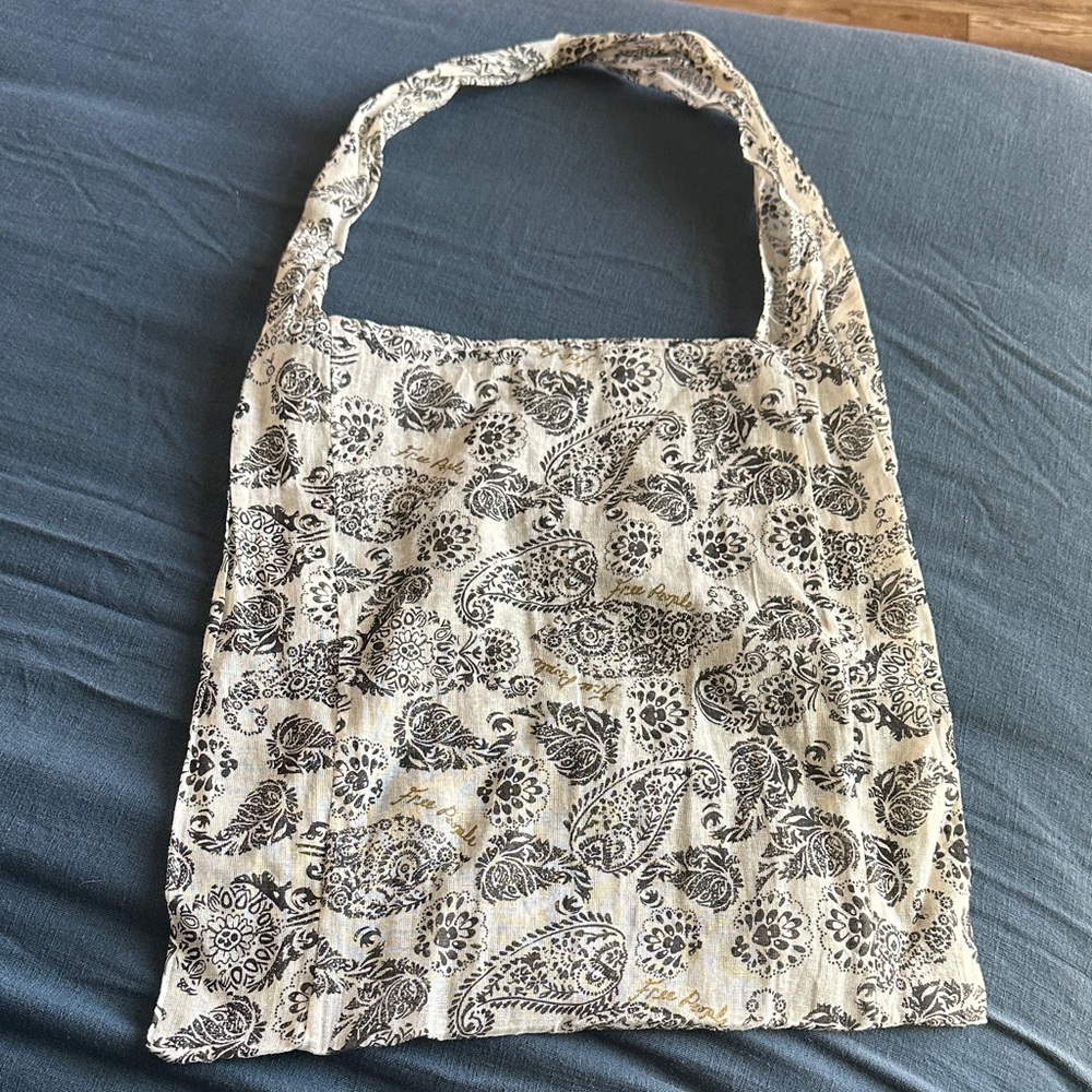 Free People Paisley Tote Bag